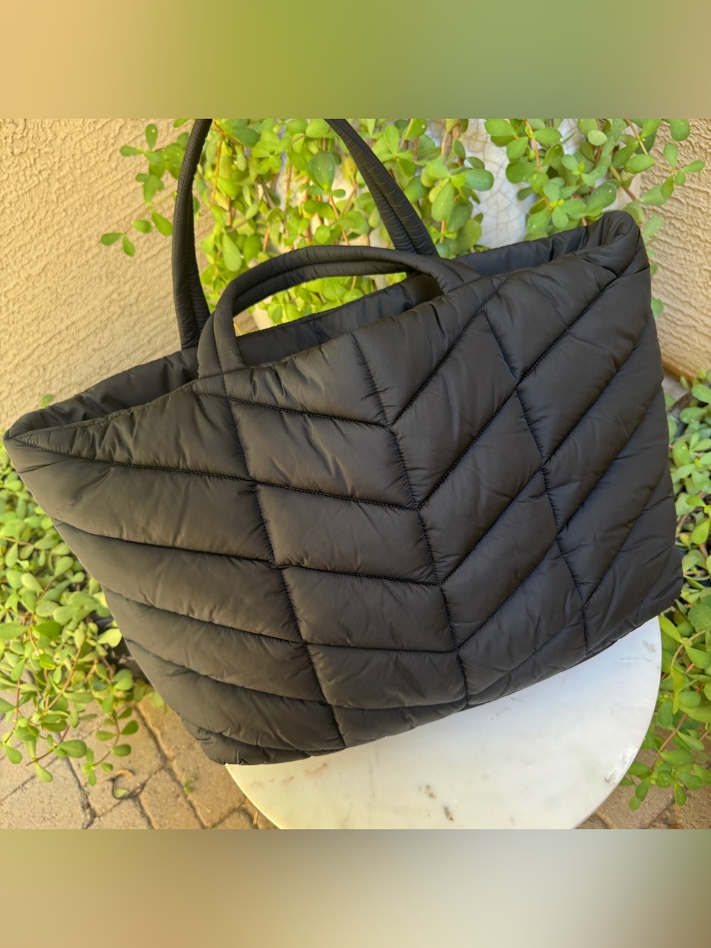 Saint Laurent Nylon Puffer Tote - Picture 4 of 16